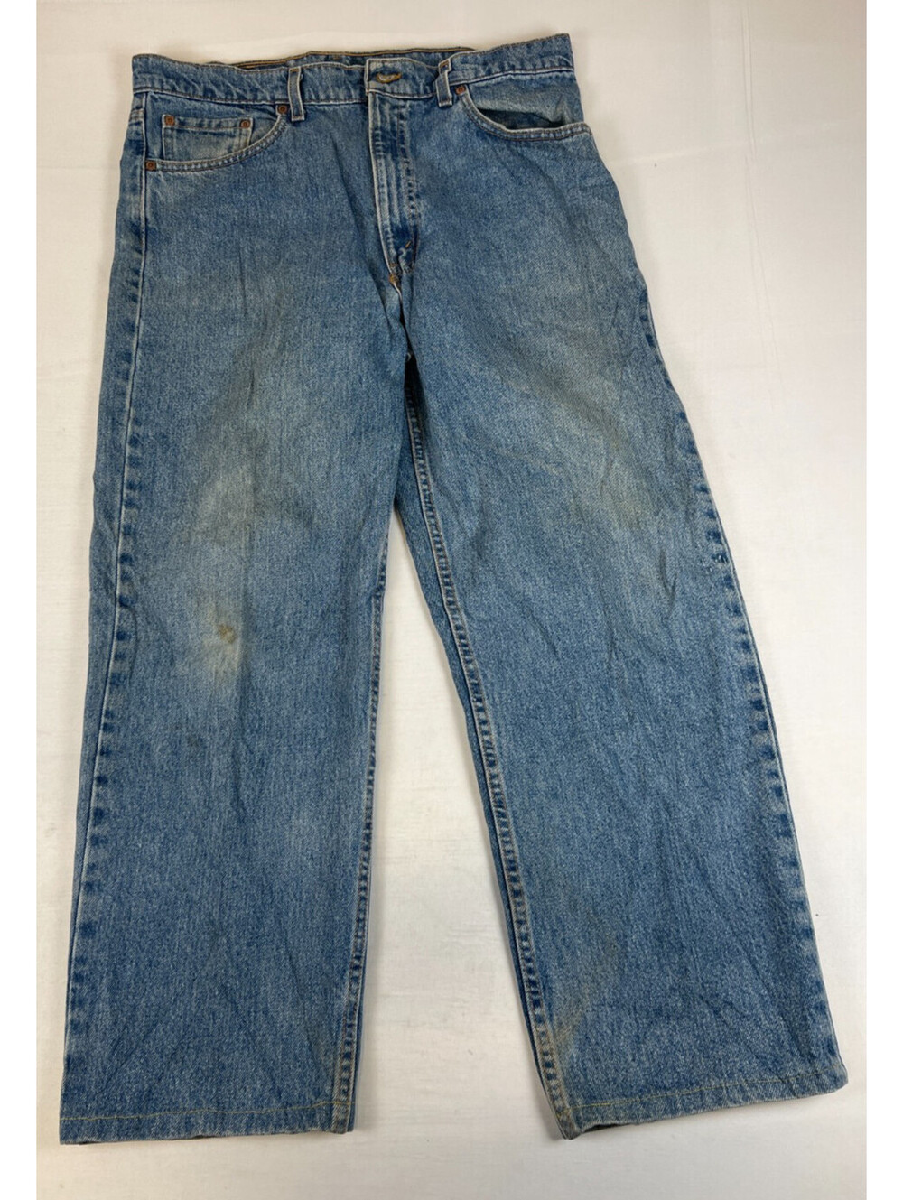 Vintage Levi's Men 550 Relaxed Fit Jeans Blue W38 L32 Cotton Denim